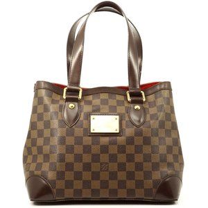Auth Louis Vuitton Hampstead Pm Damier #4007L38